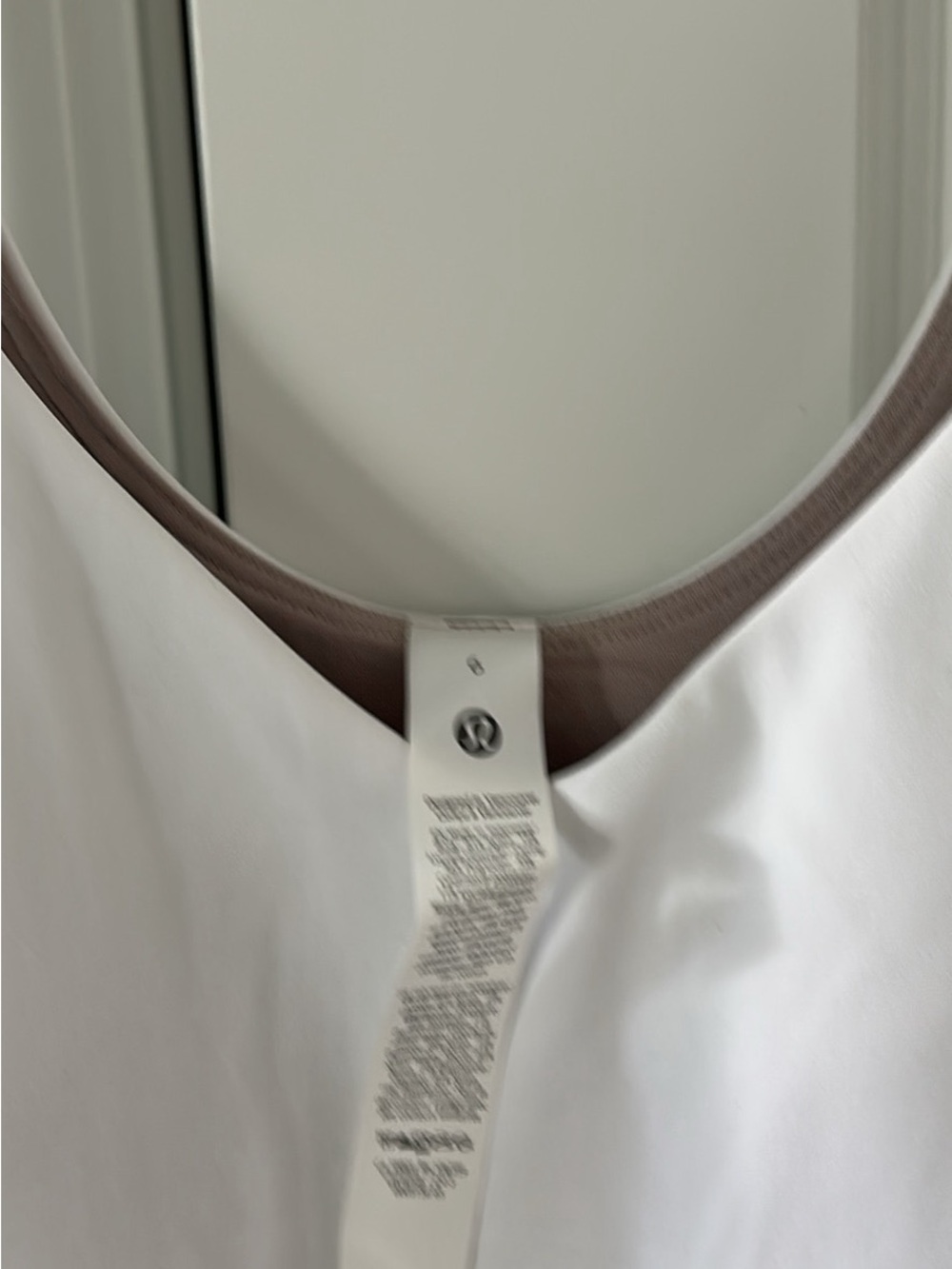 lululemon athletica align White Tank Mini Dress with shorts & Pockets Size 6 - Picture 7 of 8